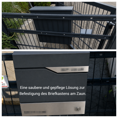 Briefkastenmontage